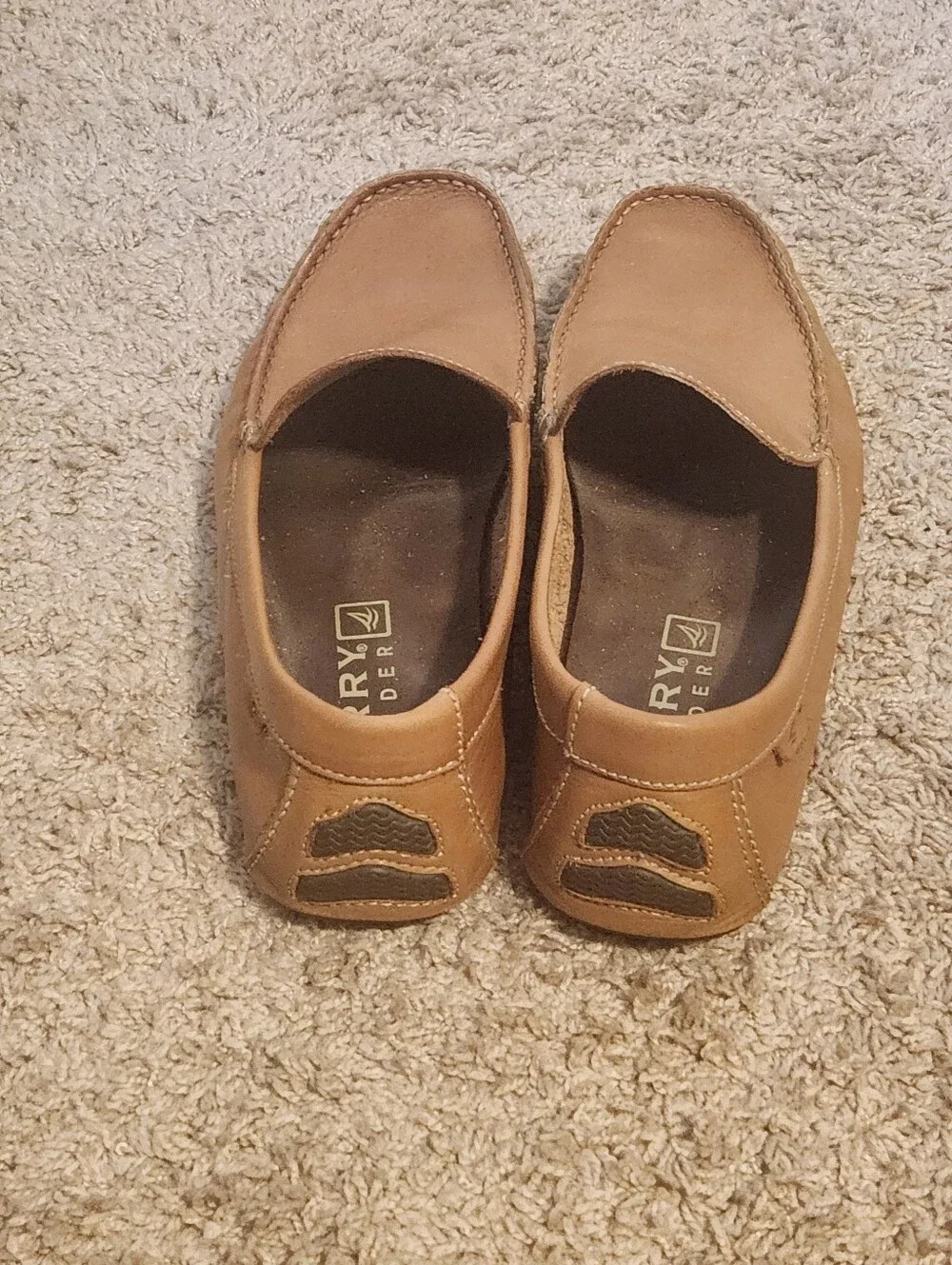 Sperry Tan Leather Loafers